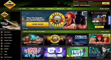 gday casino sister sites.